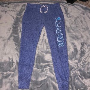 NFL Lions joggers